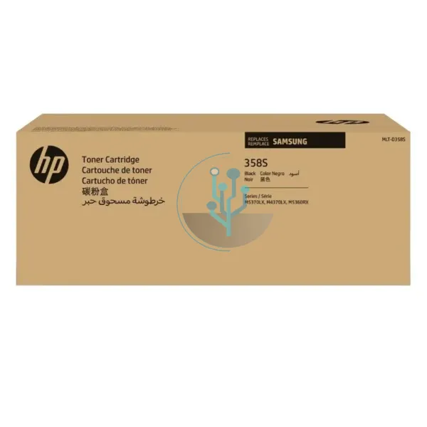 Toner Samsung hp sv112a MLT-D358S Negro. Compatibilidad con Samsung multiXpress m5370lx, m4370lx, m5360rx, Cel: 934 823 633