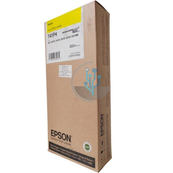 Tinta Epson T41P420 [T41P4] SureColor SC-T5470, SC-T5475 Yellow 350ml.