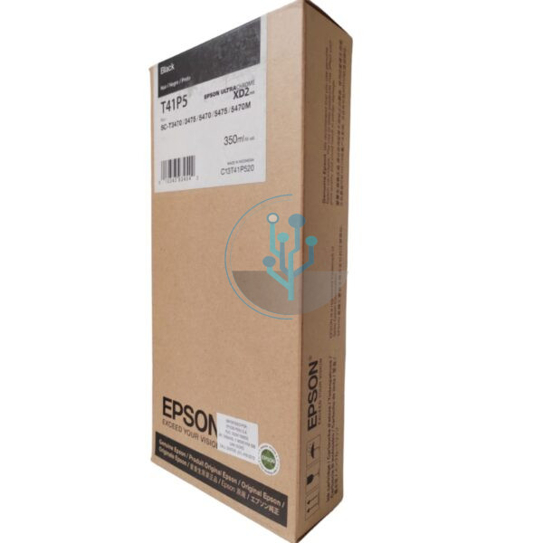 Tinta Epson T41P520 [T41P5] SureColor SC-T5470, SC-T5475 Negro 350ml.