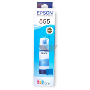 Botella Tinta Epson T555220 Cyan EcoTank L8160 / L8180 70ml