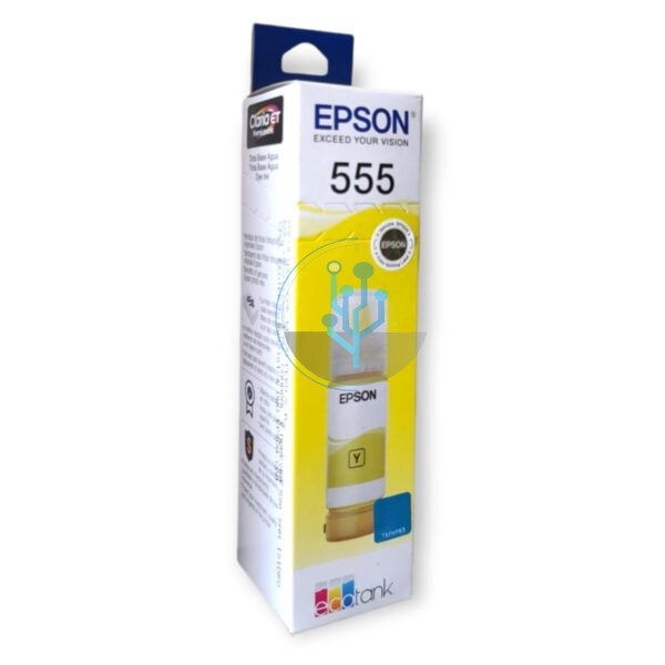 Botella Tinta Epson T555420 Amarillo EcoTank L8160 / L8180 70ml