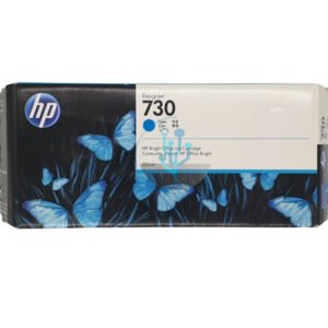 Compra Tinta HP 730 P2V68A original de 300ml para plotter DesignJet T1600, T2600 y T1700. Alta calidad, secado rápido y larga duración.