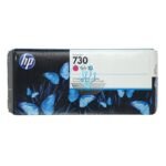 Compra Tinta HP 730 P2V69A Magenta original de 300ml para plotter DesignJet T1600, T2600 y T1700. Alta calidad, secado rápido y larga duración.