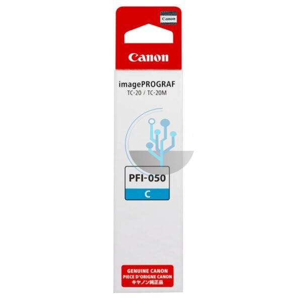 Tinta Canon PFI-050C Cyan TC-20, iPF TC-20M 7,300 Páginas