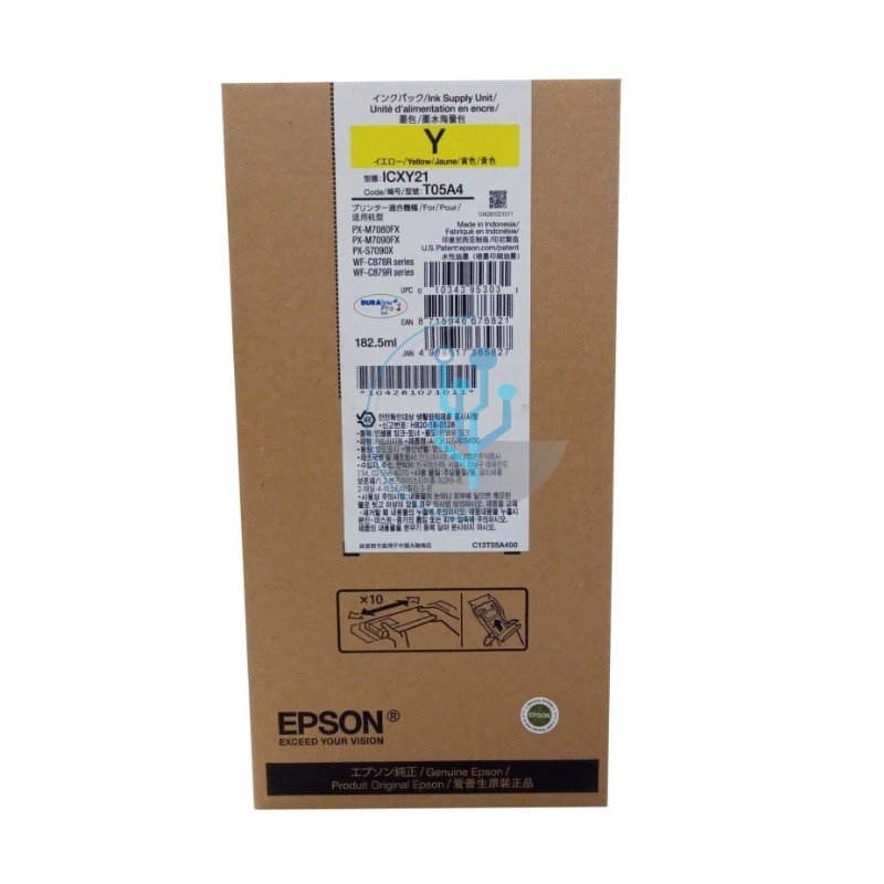 Tinta Epson T05A400 Yellow WF-C879R, WF-C878R 20,000 Páginas