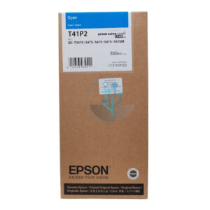 Tinta Epson T41P220 [T41P2] SureColor SC-T5470, SC-T5475 Cian 350ml.