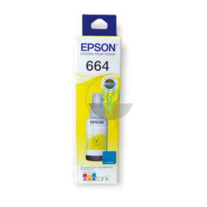 Botella Tinta Epson T664420 Amarillo EcoTank L555 / L1455 70ml