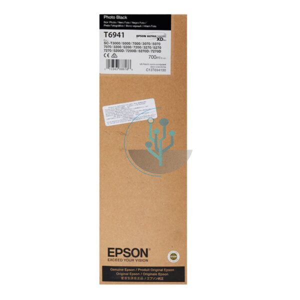 Tinta Epson T694100 Photo Black SC-T3070, SC-T5270 700ml