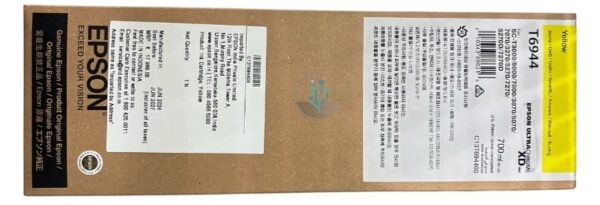 Tinta Epson T694400 Yellow SC-T3070, SC-T3270, SC-T5270 700ml
