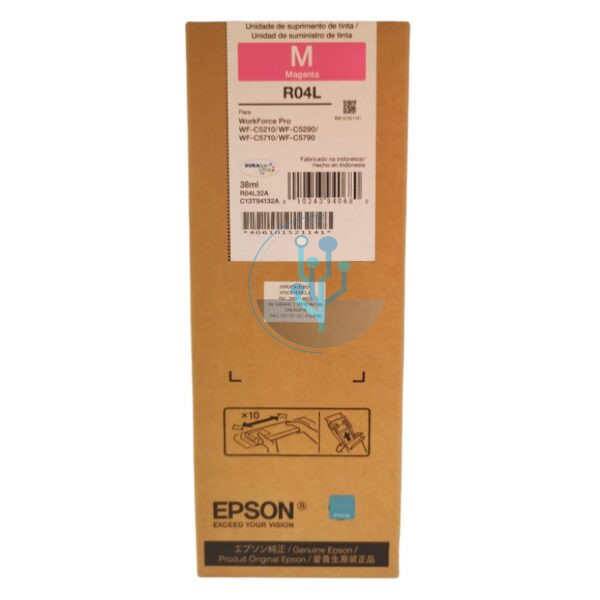 Tinta Epson T941320 Magenta R04L WFC5710, WFC5790 5,000 Páginas