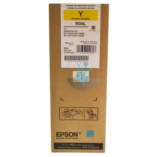 Tinta Epson T941420 Yellow R04L WFC5710, WFC5790 5,000 Páginas