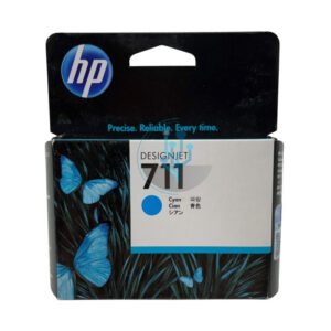 Compra Tinta HP 711 CZ130A Cian original de 29ml para plotter HP DesignJet T120, T130, T520 y T530. Alta calidad de impresión.