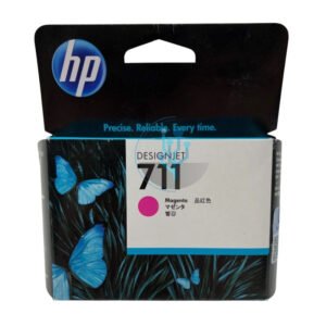 Compra Tinta HP 711 CZ131A Magenta original de 29ml para plotter HP DesignJet T120, T130, T520 y T530. Alta calidad de impresión.