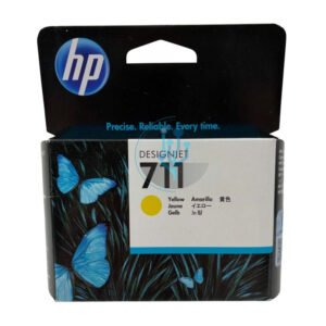Compra Tinta HP 711 CZ132A Amarillo original de 29ml para plotter HP DesignJet T120, T130, T520 y T530. Alta calidad de impresión.