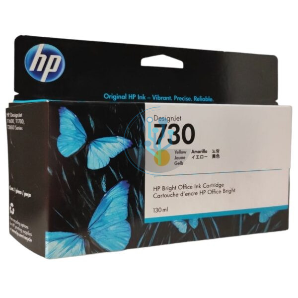 Tinta HP P2V64A (730) Amarillo DesignJet T2600 130ml