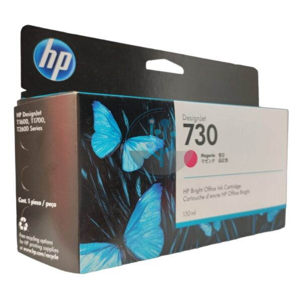 Tinta HP P2V63A (730) Magenta DesignJet T2600 130ml