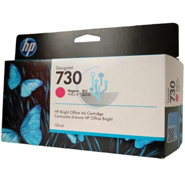 Tinta HP P2V63A (730) Magenta DesignJet T2600 130ml