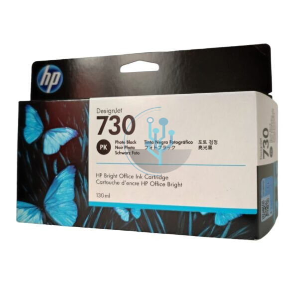 Tinta HP P2V67A (730) Negro Fotográfico DesignJet T2600 130ml