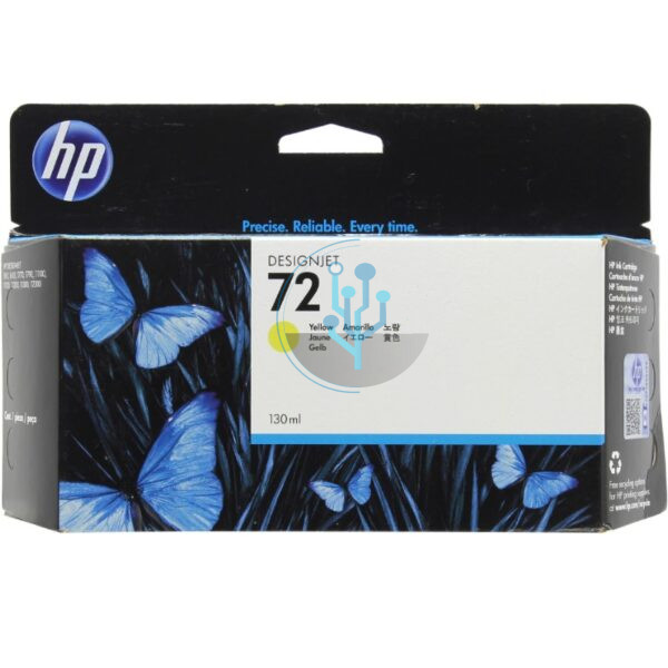 Tinta HP C9373A (72) Yellow T610, T790, T1100, T1200 130ml