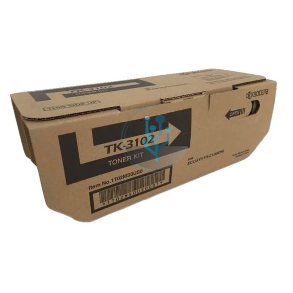 Toner Kyocera TK-3102 Negro FS-2100DN, FS-M3540IDN 12,500 Páginas