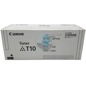 Caja de cartucho de tóner Canon T10 Negro original
