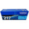 Toner Brother TN-217C Cian. Compatibilidad con Brother hl-l3210, l3230, l3270, l3290, dcp-l3550, l3551cdw, mfc-l3710cw, l3750cdw, l3770cdw