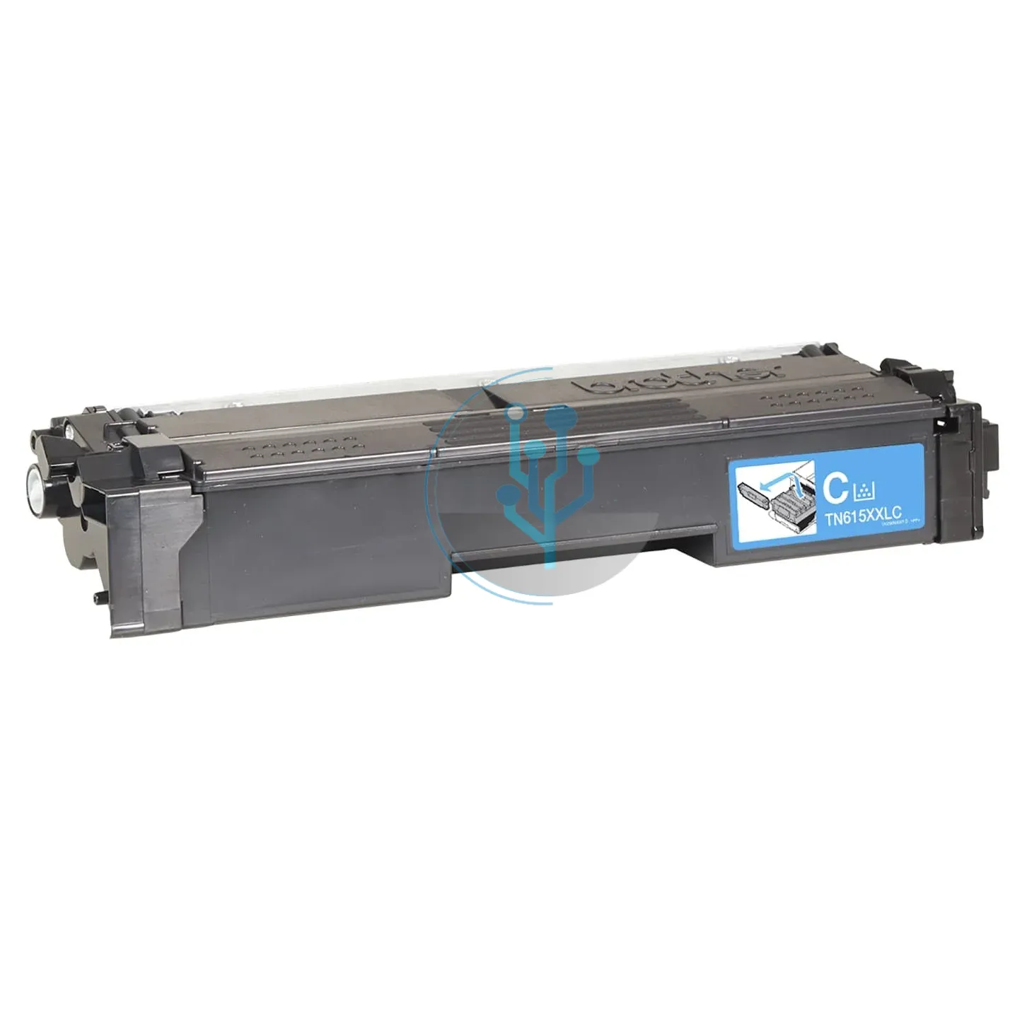 Cartucho de tóner cian Brother TN615XXLC compatible con HL-L8570CDW y MFC-8730CDW