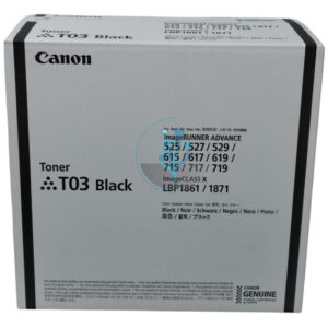 Toner Canon T03 Negro iR ADV 525iF / DX 617iF 51000 paginas