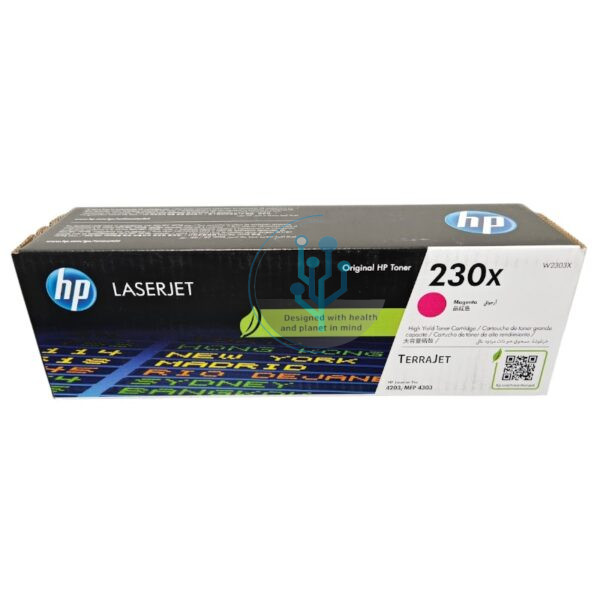 Toner HP W2303X 230X Magenta. Compatibilidad con Impresoras HP LaserJet Pro 4203, 4303, Consulta con tu Asesor al WhatsApp al 934823633