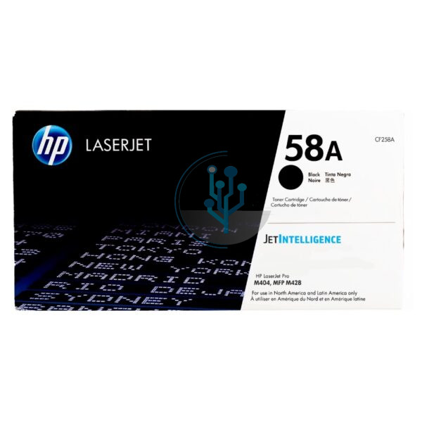 Toner HP CF258A (58A) M428FDW Negro 3,000 Paginas
