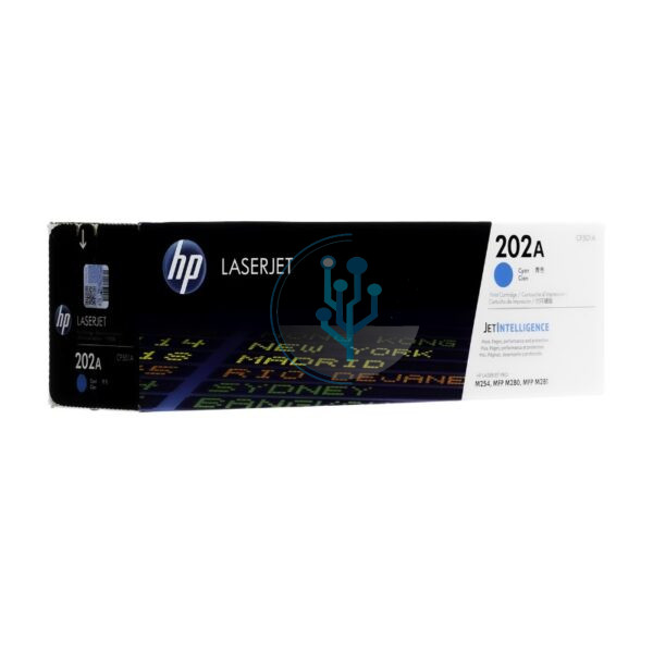 Toner HP CF501A 202a Cian LaserJet pro m254 1300 paginas