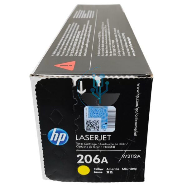 Toner HP W2112A (206a) M283FDW Amarillo 1,250 Paginas