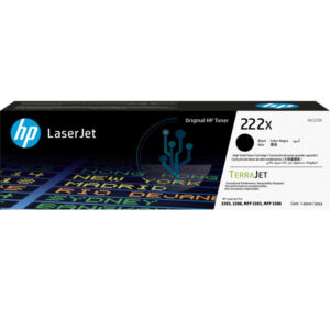 Toner HP W2220X 222X Negro. Compatibilidad con Impresoras HP LaserJet Pro 3201, 3204, 3303, MFP 3288dw, MFP 3288dn, MFP 3388fdw.