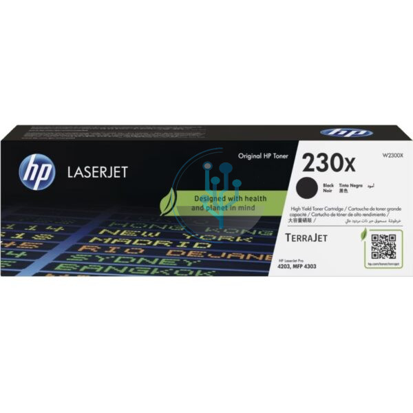 Toner HP W2300X (230x) LaserJet 4303 Black 7,500 paginas