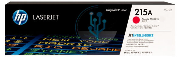 Toner HP W2313A (215A) M155NW, M183FW Magenta 850 Páginas