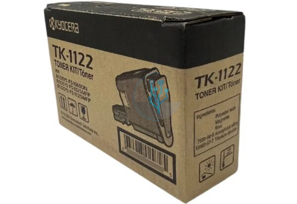 Toner Kyocera TK-1122 Negro FS-1025MFP, FS-1125MFP 3,000 Páginas