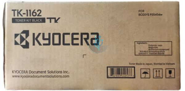 Toner Kyocera TK-1162 Negro P2040DW 7,200 Páginas