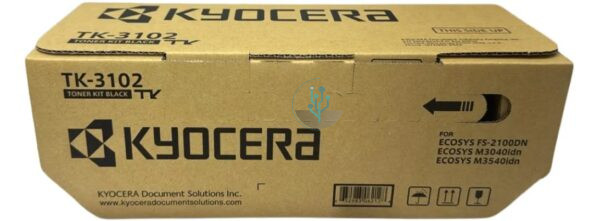 Toner Kyocera TK-3102 Negro FS-2100DN, FS-M3540IDN 12,500 Páginas