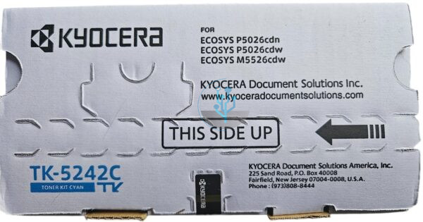 Toner Kyocera TK-5242C Cyan M5526CDW, P5026CDW 3,000 Páginas