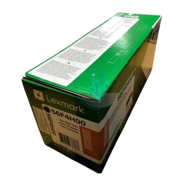 Toner Lexmark 56F4H00 Negro Original. Compatibilidad con Lexmark MS/MX 321, MS/MX 421, MS/MX521, MS/MX 621, MS/MX622