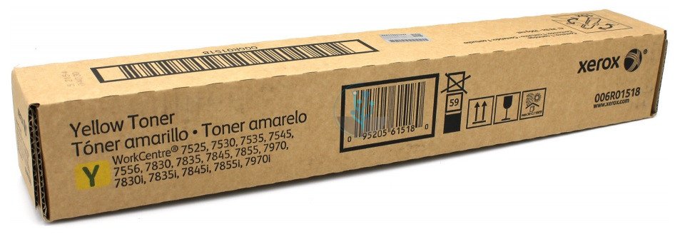 Toner Xerox 006R01518 Yellow WorkCentre 7530, 7835 15,000 Páginas