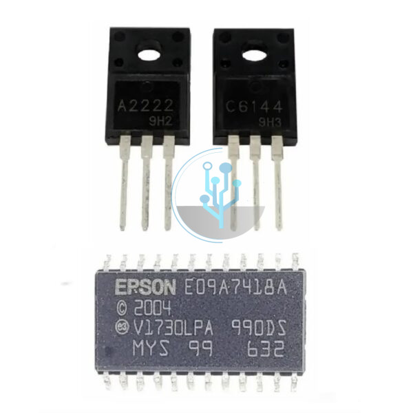 Integrado de Placa Epson E09A7418A, Transitores A2222 C6144 L3110 Hasta L4160
